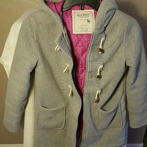 Girls medium grey coat